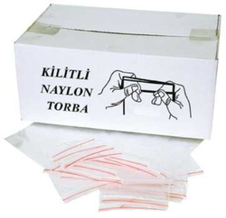 10x12cm Kilitli Naylon Torba 1000 li Kutu - Thumbnail