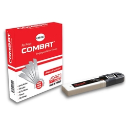 Combat Pro Maket Bıçağı Falçata Ağzı Yedeği Geniş Kesim 0.35X18MM 100 Adet - Thumbnail