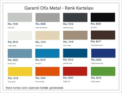 Dört Geniş Çekmeceli Metal Kartoteks Askılı Dosya Dolabı 84*62*133h - Thumbnail