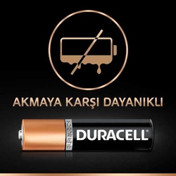 Duracell Alkalin AAA İnce Kalem Pil 4 lü Paket - Thumbnail