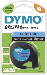 DYMO LetraTag Plastik Etiket Şerit Mavi 59426 (12mm x 4 metre) - Thumbnail