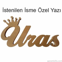 Hobi-Art F 739 İstenilen İsime Özel Yazılar (Karakter Başı Fiyatı Vardır) - Thumbnail