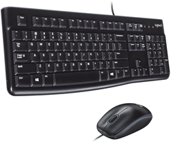 LOGITECH MK120 KABLOLU USB Q TR DESKTOP SET 920-002560 - Thumbnail