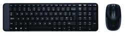 LOGITECH MK220 KABLOSUZ USB Q TR MM KEYBOARD SET 920-003163 - Thumbnail