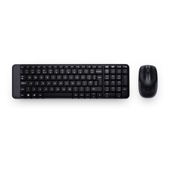 LOGITECH MK220 KABLOSUZ USB Q TR MM KEYBOARD SET 920-003163 - Thumbnail