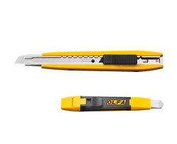OLFA DA-1 Bıçak Kırma Mekanizmalı Dar Maket Bıçağı - Thumbnail