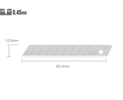OLFA MTB-10B Maket Bıçağı Yedeği - 10'lu Tüp - Thumbnail