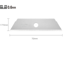 OLFA SKB-2/5B Maket Bıçağı Yedeği (5 li) - Thumbnail