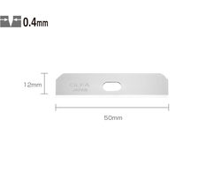 OLFA SKB-7/10B Çift Yönlü Emniyetli Maket Bıçağı Yedeği (10 lu) - Thumbnail