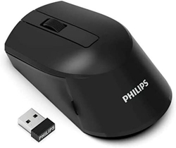 Philips SPK7374 M374 2.4Ghz Siyah 800/1200/1600dpi Kablosuz Mouse (PİLLİ) - Thumbnail