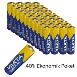 Varta Endüstriyel Pro AA 4006 Kalem Pil 40 lı Paket - Thumbnail