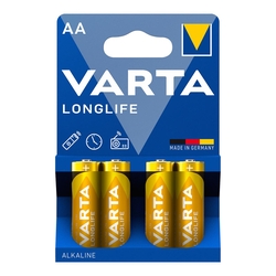 Varta Longlife AA 1223 Kalem Pil 4 lü Paket - Thumbnail