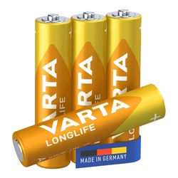 Varta Longlife AAA 4103 Kalem Pil 4 lü Paket - Thumbnail